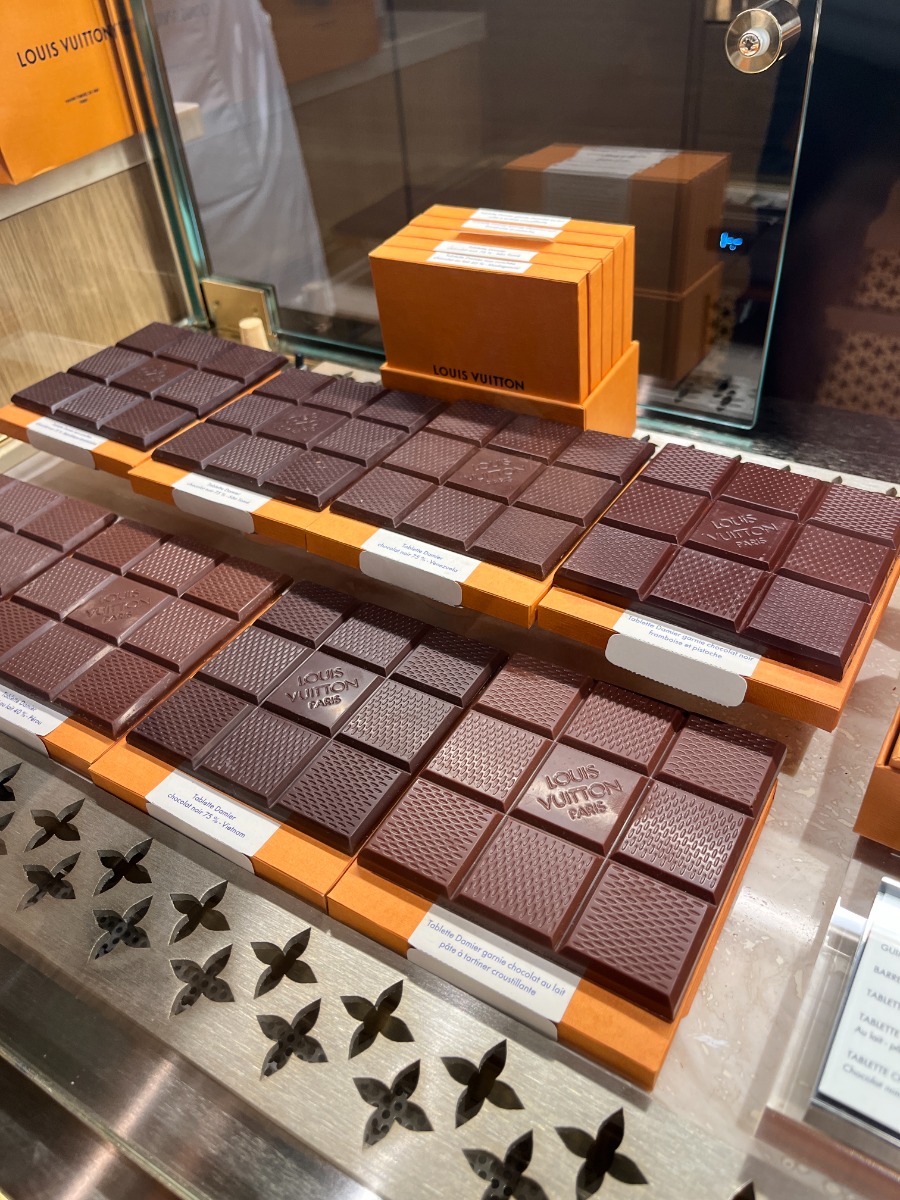 루이비통 카페 LV 다미에 타블렛 초콜릿 (8 type)